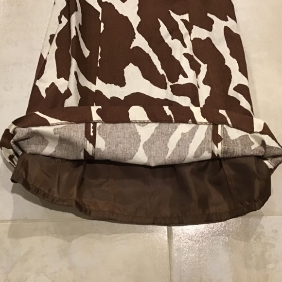 CECES NEW YORK 8 Dress Jungle Animal Print Retro Pencil Mob Wife Chic Glam NWT - Picture 8 of 11